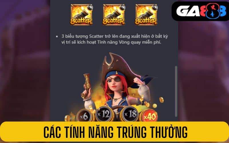 Các tính năng hỗ trợ người chơi trúng thưởng lớn